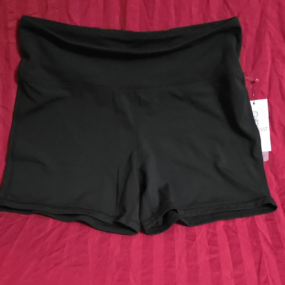 Nine West Women's Black Athletic Shorts